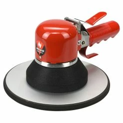 Promo π Neiko Air Orbital Sander 8" DAQ Gear Driven With Pad π