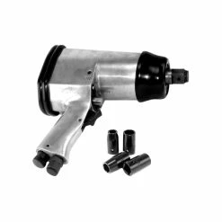 Outlet ⭐ Stark Air Impact 🔧 Wrench 1/2 Drive Short Shank 4 Sockets 250 Ft/lb Torque 🤩