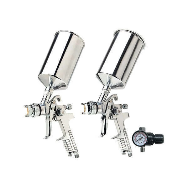 Outlet β€οΈ Titan Tools 3 Pc Dual Setup HVLP Spray Gun Kit 19100 π
