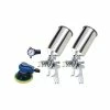Hot Sale 🤩 Titan Tools 4 Pc HVLP Dual Setup Spray Gun Kit 19223 🎁
