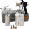Brand new 🌟 Shop Fox 2 Pc. Conventional Feed Paint Sprayer Set W1798 🔔