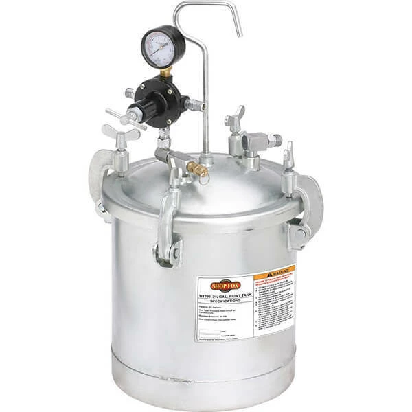 Flash Sale π₯ Shop Fox 2-1/4 Gallon Paint Sprayer Tank W1799 π§¨